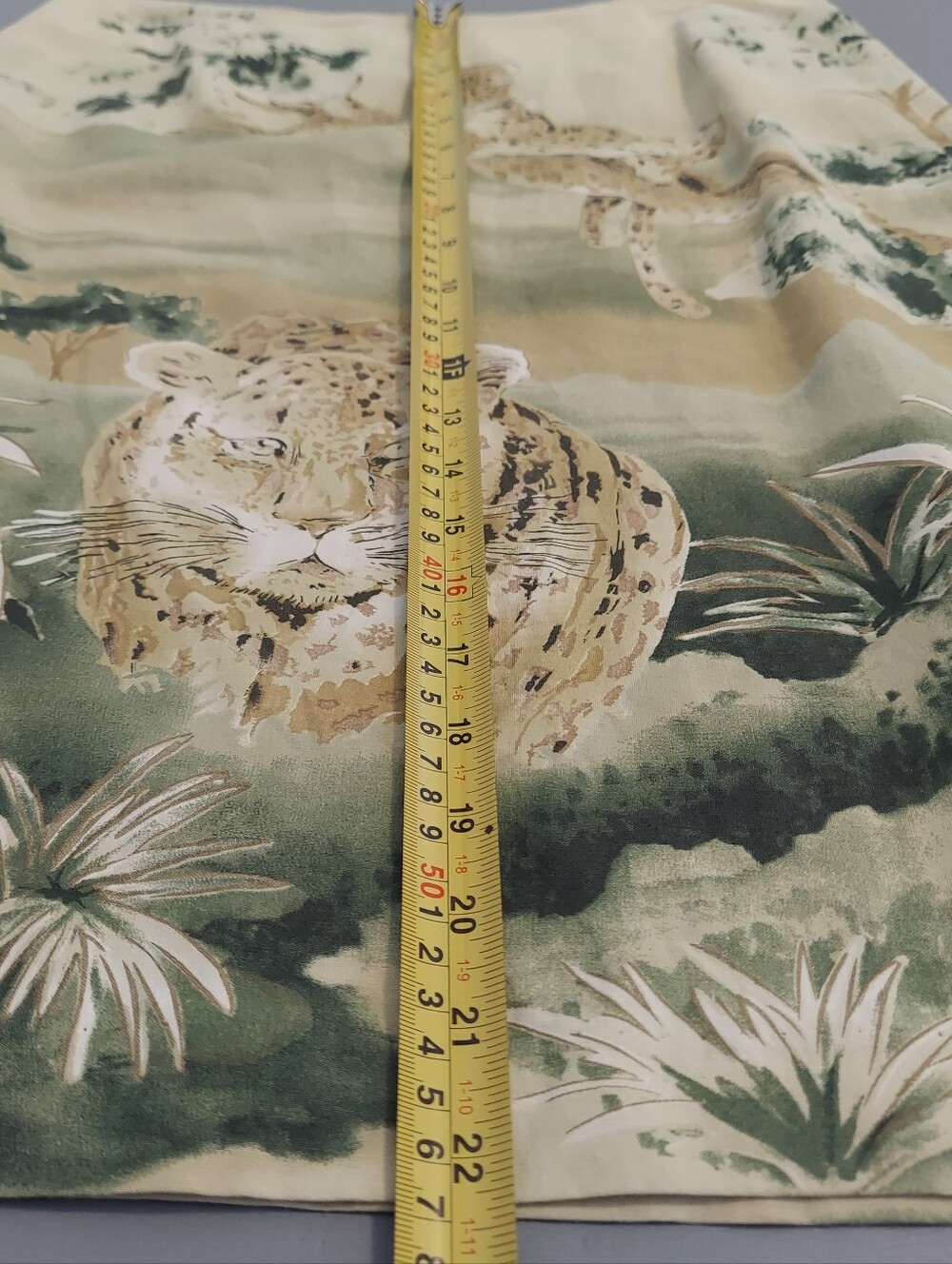 SilkLand Leopard Pencil Skirt Resort Wear Size 6 - Picture 8 of 10
